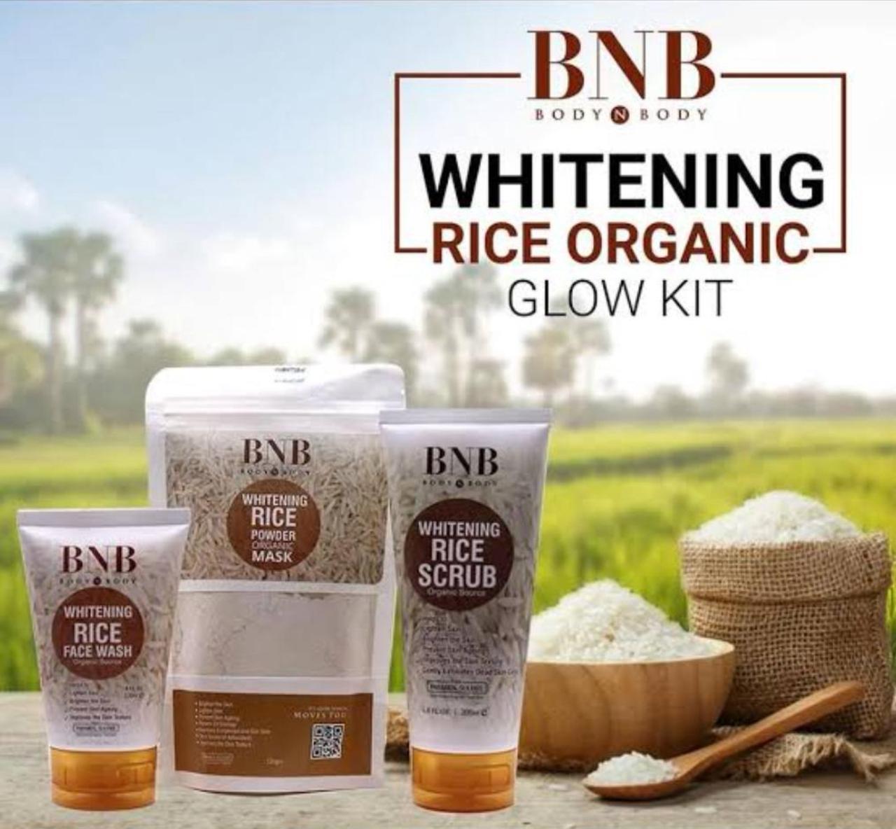 Rice Extract Facial Kit For Bright & Glowing Skin