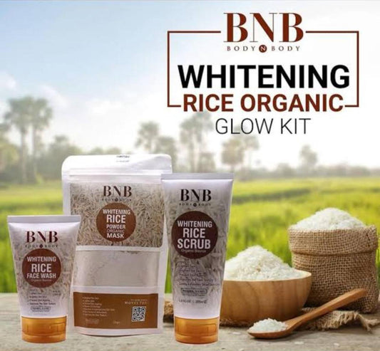 Rice Extract Facial Kit For Bright & Glowing Skin