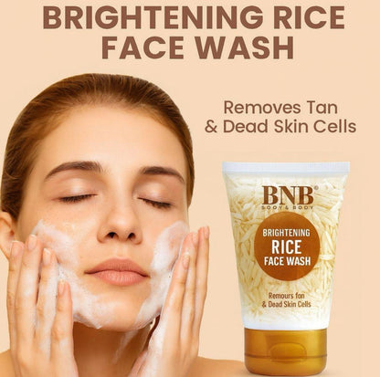 Rice Extract Facial Kit For Bright & Glowing Skin