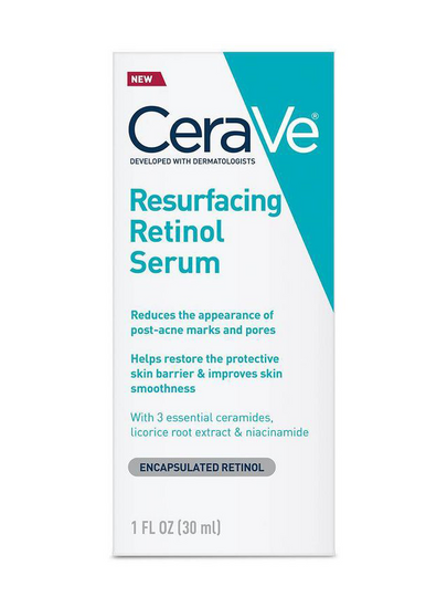 Cerave Resurfacing Retinol Serum For Post Acne Marks – 30ml