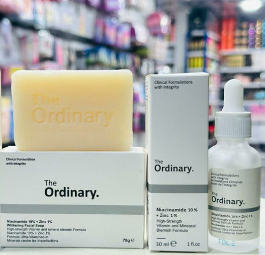 Niacinamide Serum & Soap | The Ordinary Niacinamide 10% + Zinc 1% Serum | The Ordinary Niacinamide Whitening Facial Soap