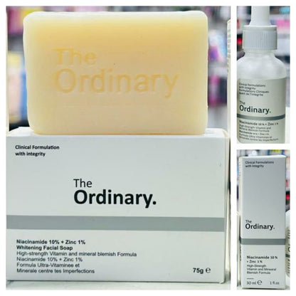 Niacinamide Serum & Soap | The Ordinary Niacinamide 10% + Zinc 1% Serum | The Ordinary Niacinamide Whitening Facial Soap